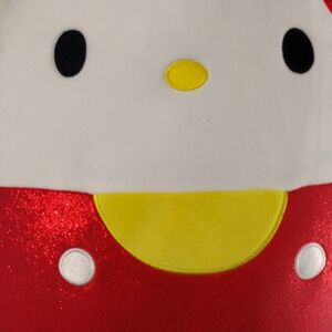 Hello Kitty Red and White Squishmallow 20" NWT